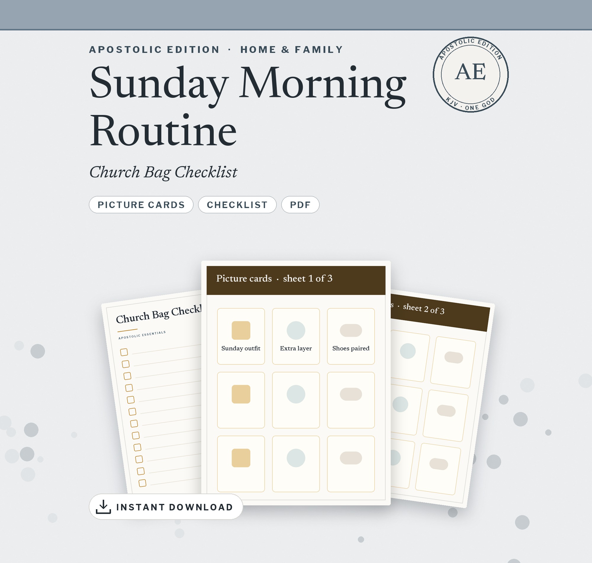 Sunday Morning Routine
